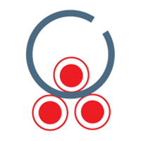 Roladora de placas de 3 rodillos