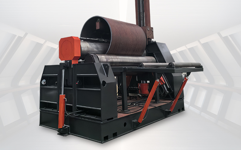 Roladora de placas de 4 rodillos