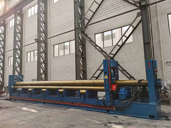 Roladora de placas hidráulica de 3 rodillos serie W11Y