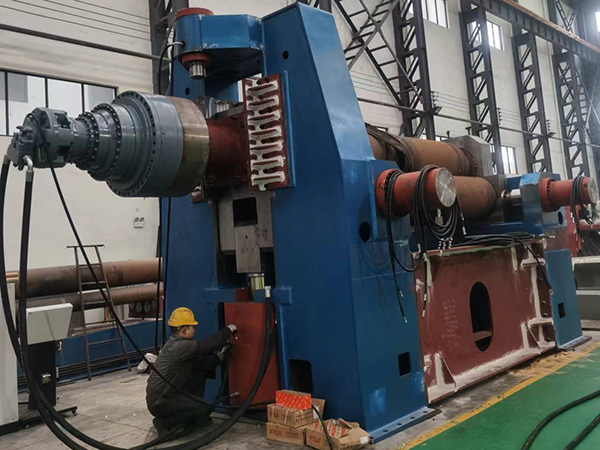 Roladora de placas horizontal de 3 rodillos (2000mm a 3000mm)