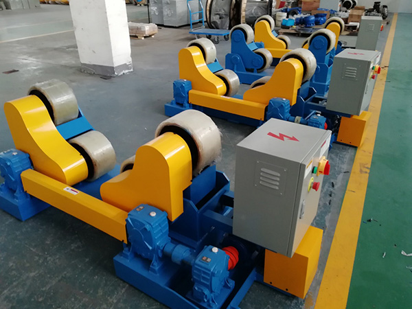 Rotador de soldadura autoalineable